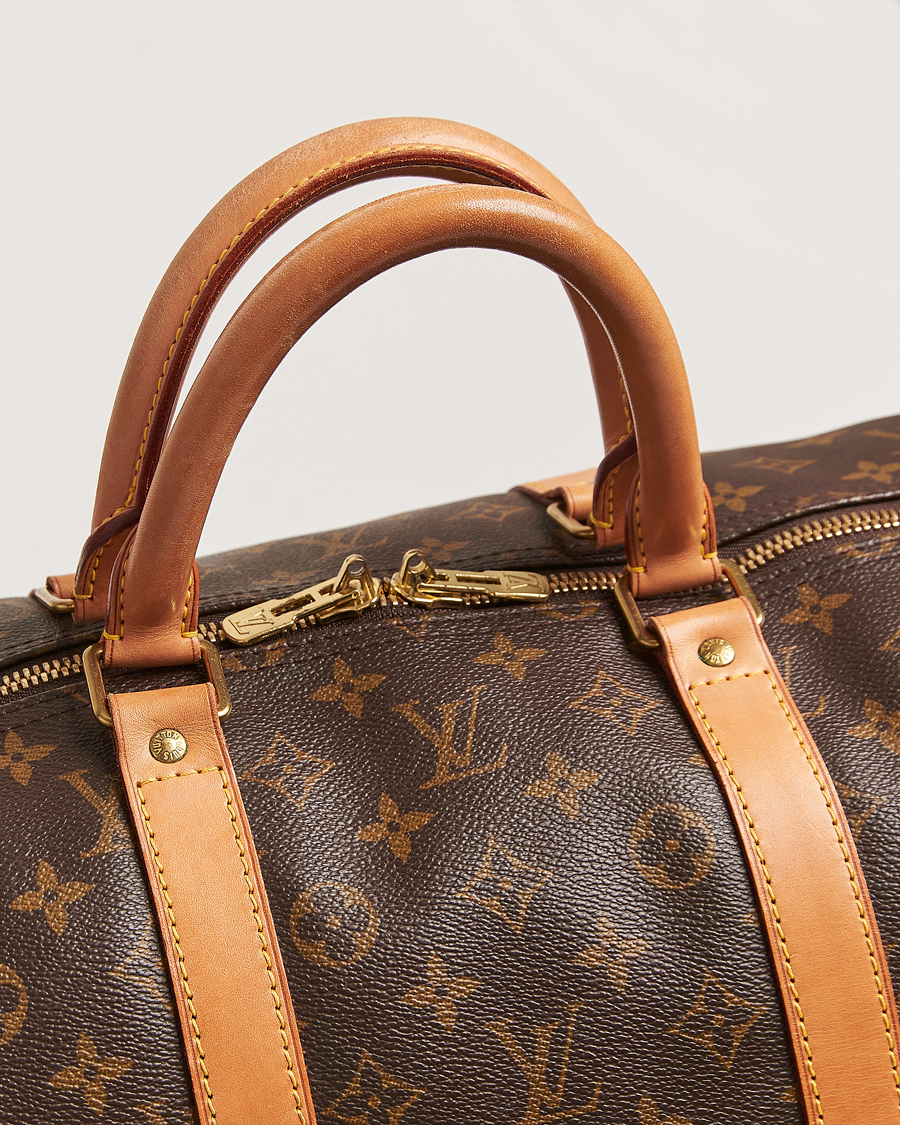 Herren | Louis Vuitton Pre-Owned Keepall 55 Bag Monogram | Louis Vuitton Pre-Owned | Keepall 55 Bag Monogram