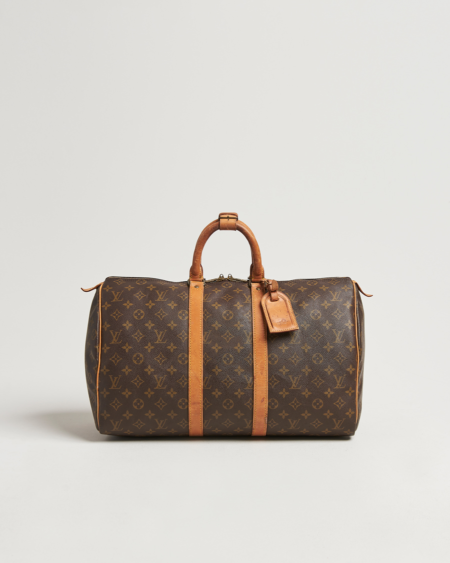 Herren | Louis Vuitton Pre-Owned Keepall 45 Bag Monogram | Louis Vuitton Pre-Owned | Keepall 45 Bag Monogram