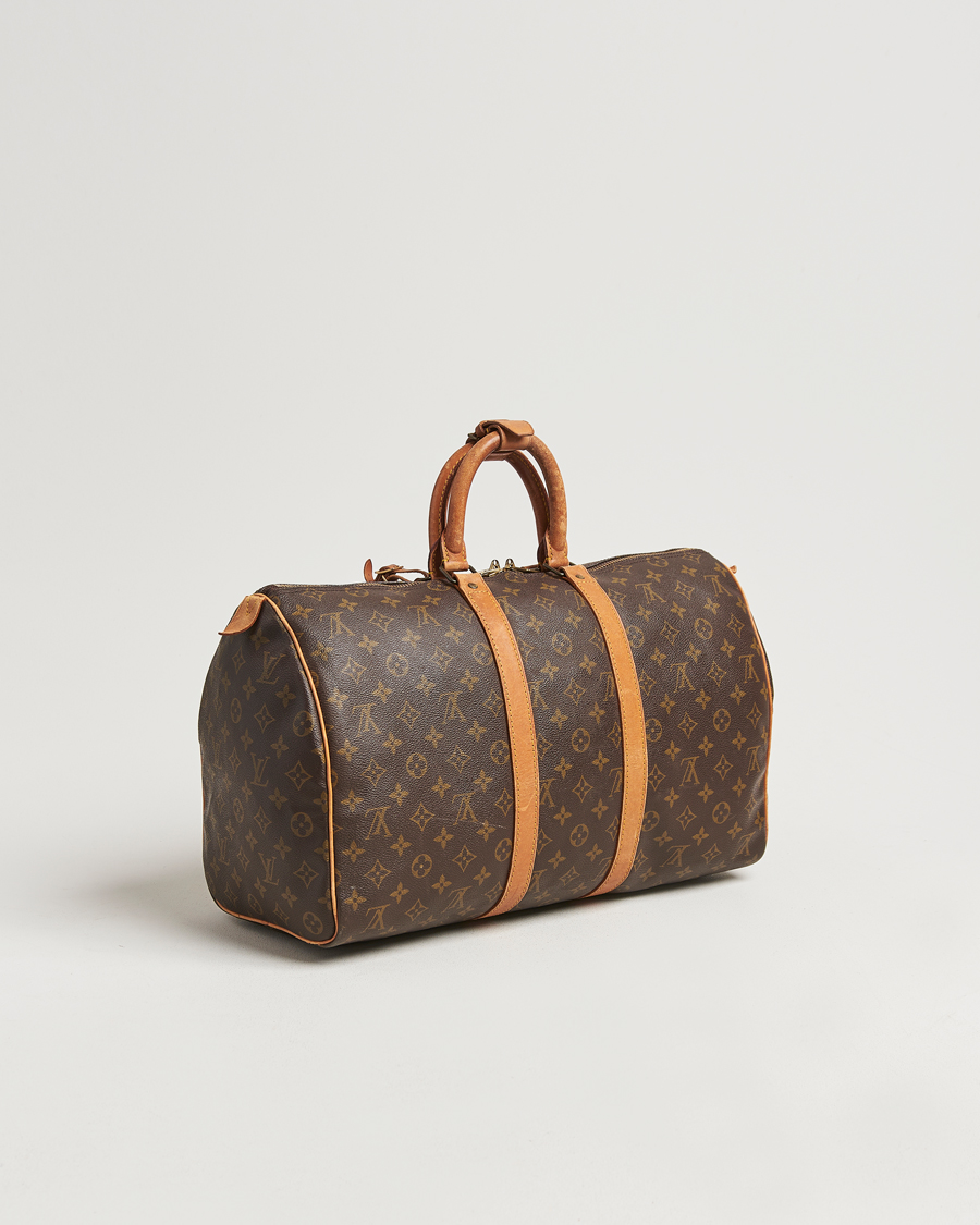 Herren | Louis Vuitton Pre-Owned Keepall 45 Bag Monogram | Louis Vuitton Pre-Owned | Keepall 45 Bag Monogram