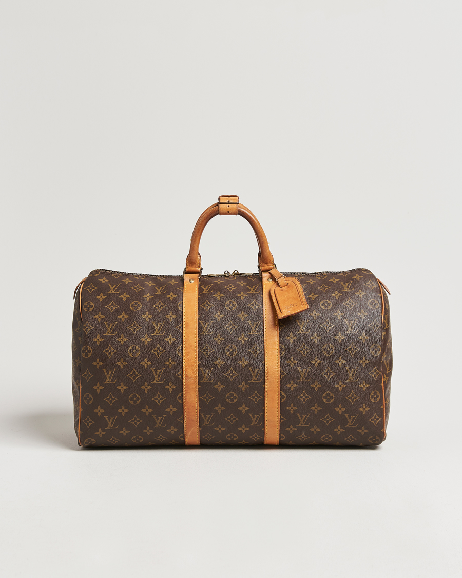 Herren | Louis Vuitton Pre-Owned Keepall 50 Bag Monogram | Louis Vuitton Pre-Owned | Keepall 50 Bag Monogram