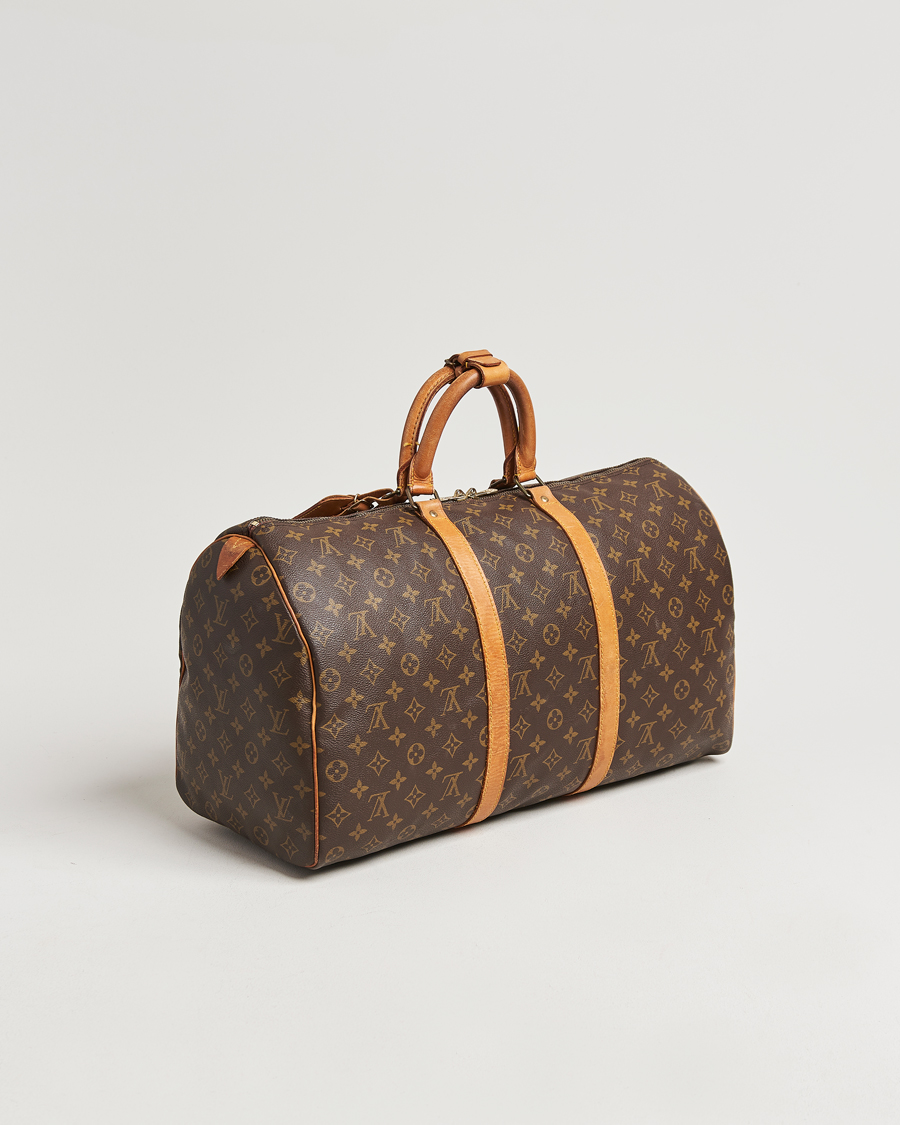 Herren | Louis Vuitton Pre-Owned Keepall 50 Bag Monogram | Louis Vuitton Pre-Owned | Keepall 50 Bag Monogram