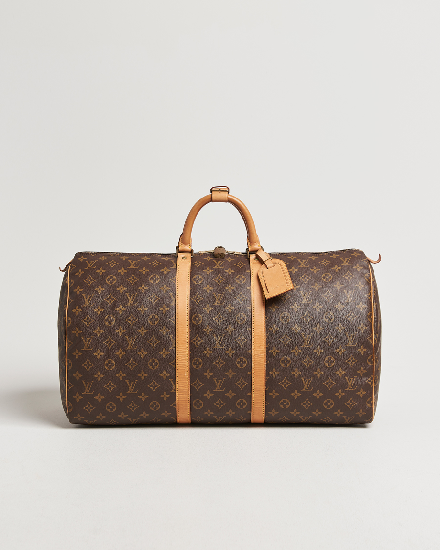 Herren | Louis Vuitton Pre-Owned Keepall 55 Bag Monogram | Louis Vuitton Pre-Owned | Keepall 55 Bag Monogram