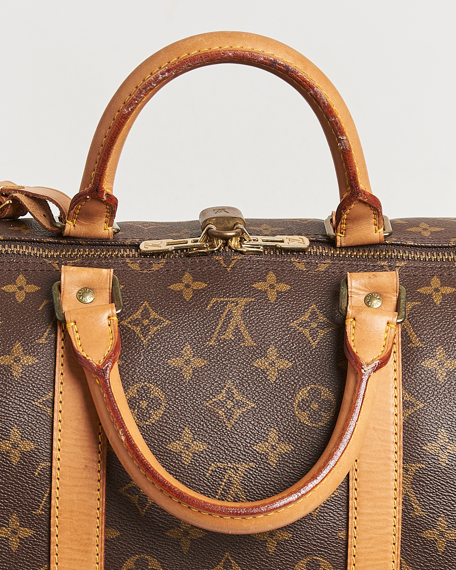Herren | Louis Vuitton Pre-Owned Keepall 55 Bag Monogram | Louis Vuitton Pre-Owned | Keepall 55 Bag Monogram