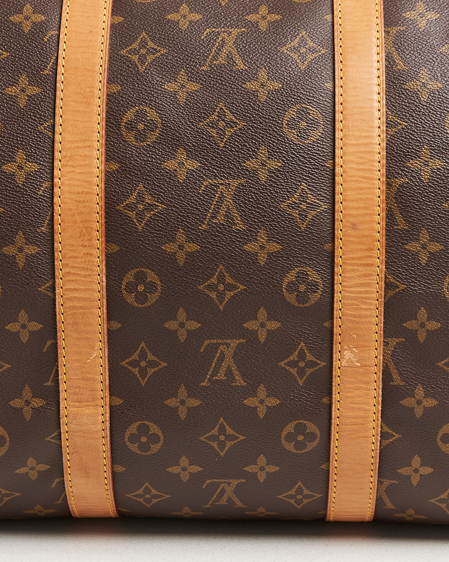 Herren | Louis Vuitton Pre-Owned Keepall 55 Bag Monogram | Louis Vuitton Pre-Owned | Keepall 55 Bag Monogram