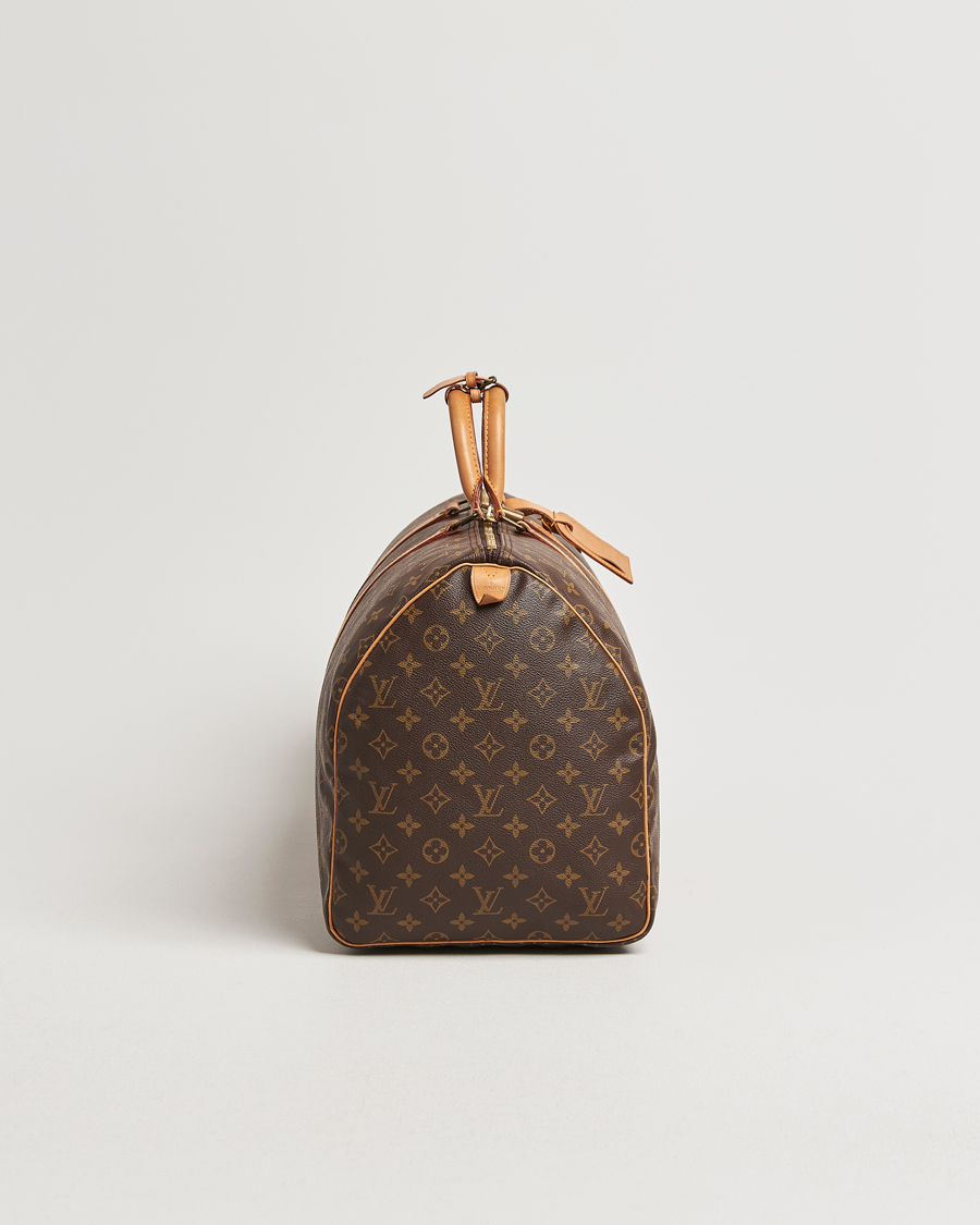 Herren | Louis Vuitton Pre-Owned Keepall 55 Bag Monogram | Louis Vuitton Pre-Owned | Keepall 55 Bag Monogram