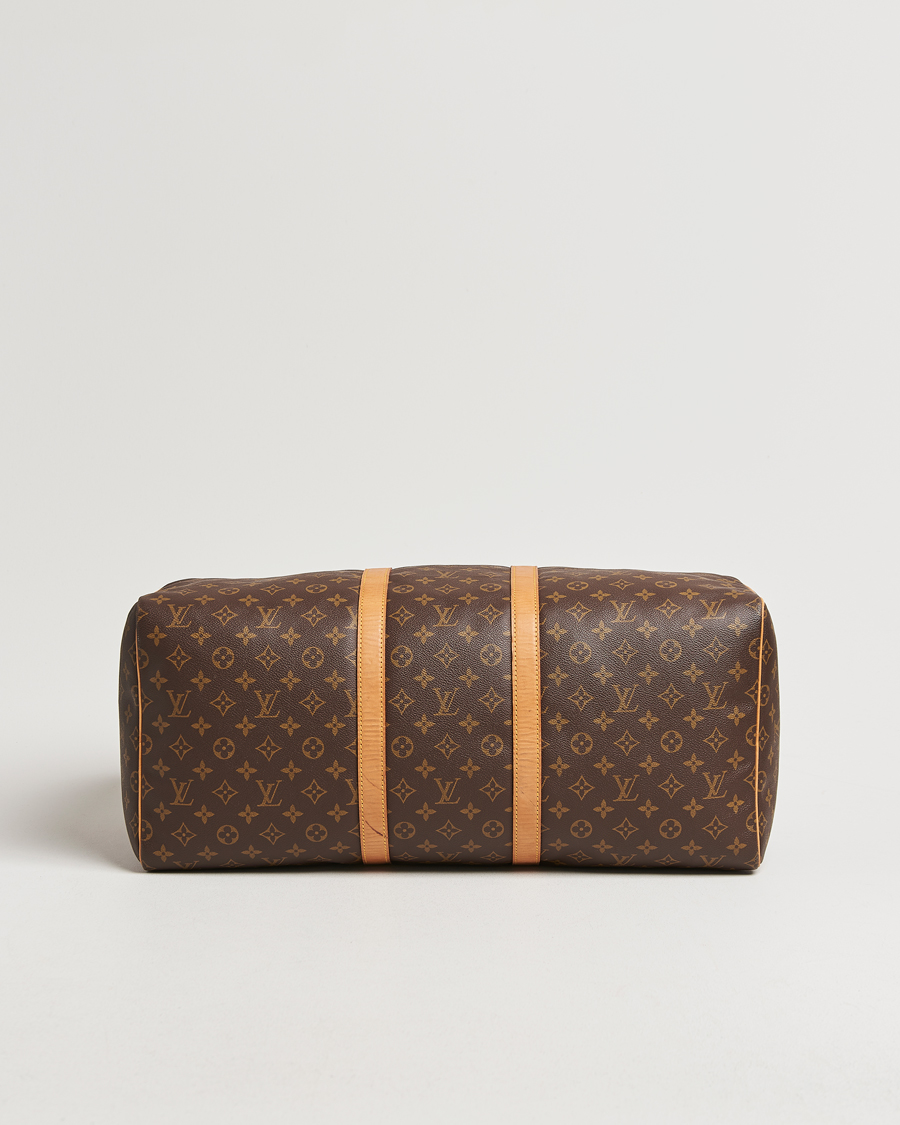 Herren | Louis Vuitton Pre-Owned Keepall 55 Bag Monogram | Louis Vuitton Pre-Owned | Keepall 55 Bag Monogram