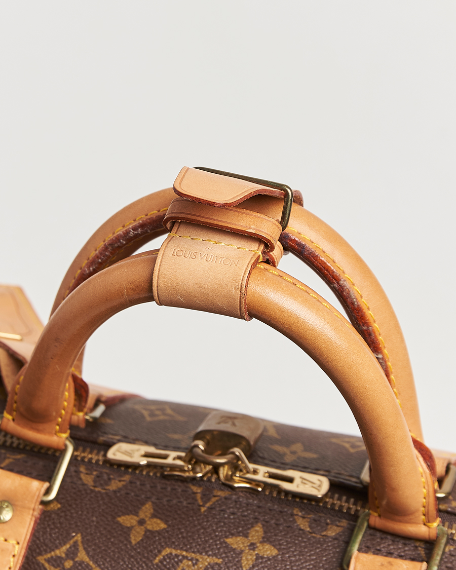 Herren | Louis Vuitton Pre-Owned Keepall 55 Bag Monogram | Louis Vuitton Pre-Owned | Keepall 55 Bag Monogram