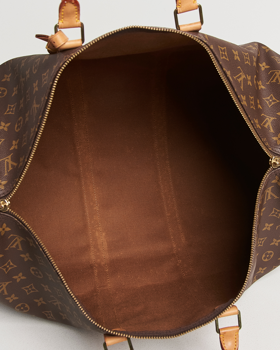 Herren | Louis Vuitton Pre-Owned Keepall 55 Bag Monogram | Louis Vuitton Pre-Owned | Keepall 55 Bag Monogram