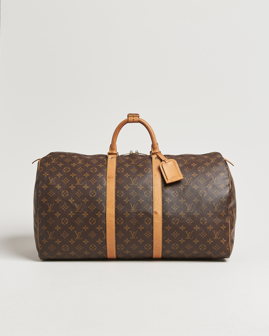 Herren | Louis Vuitton Pre-Owned Keepall 55 Bag Monogram | Louis Vuitton Pre-Owned | Keepall 55 Bag Monogram