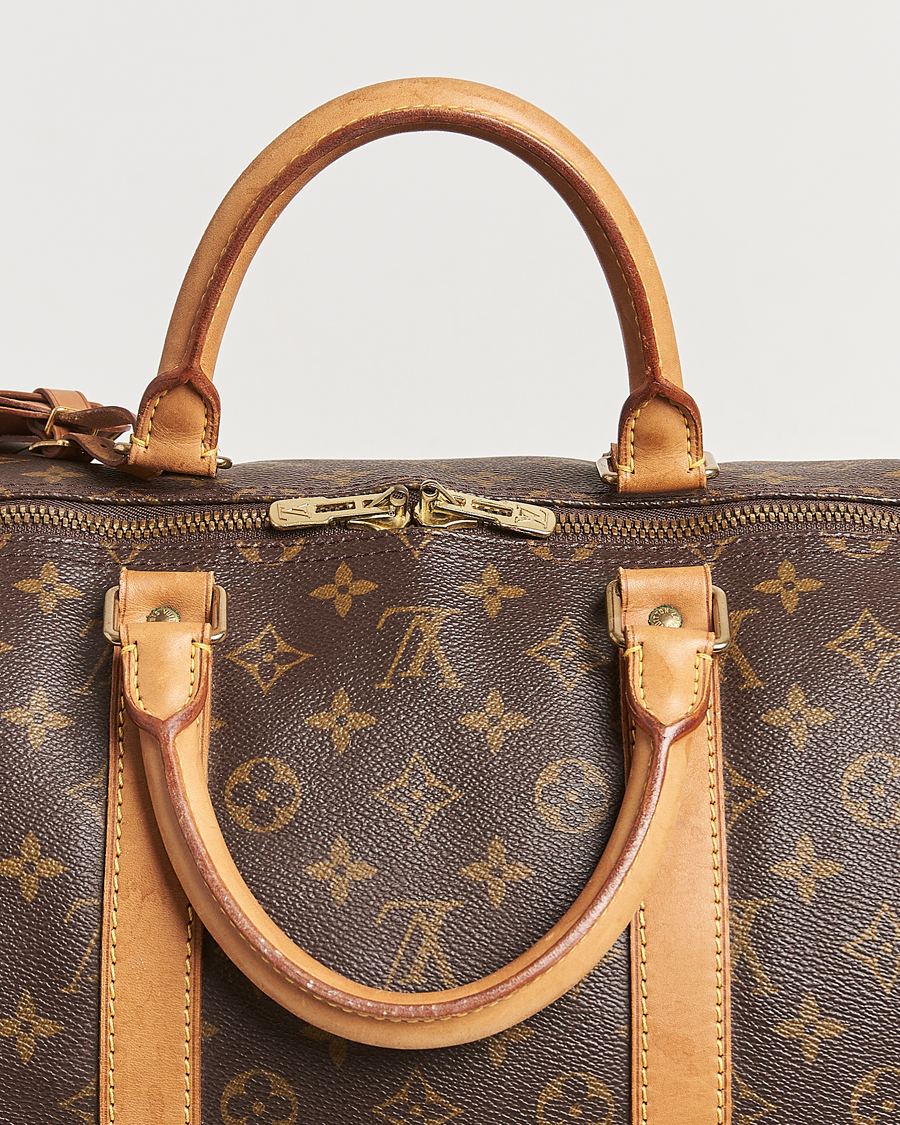 Herren | Louis Vuitton Pre-Owned Keepall 55 Bag Monogram | Louis Vuitton Pre-Owned | Keepall 55 Bag Monogram
