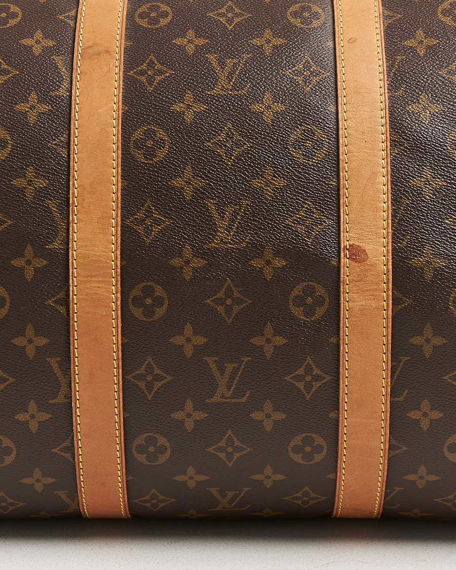 Herren | Louis Vuitton Pre-Owned Keepall 55 Bag Monogram | Louis Vuitton Pre-Owned | Keepall 55 Bag Monogram