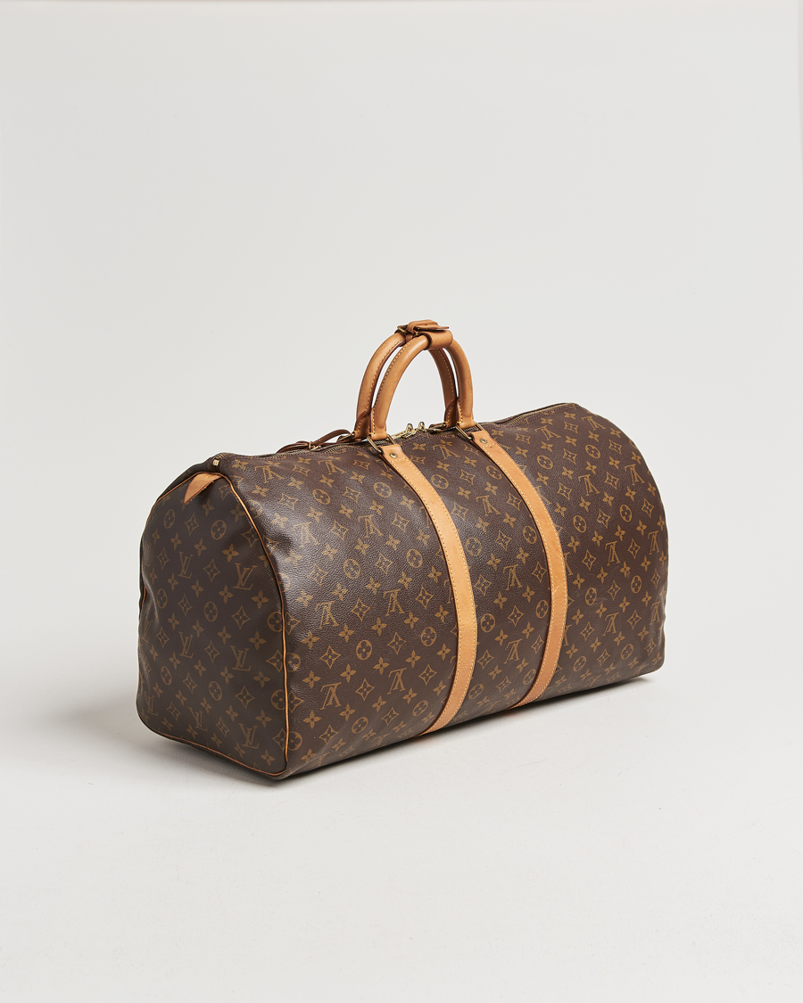 Herren | Louis Vuitton Pre-Owned Keepall 55 Bag Monogram | Louis Vuitton Pre-Owned | Keepall 55 Bag Monogram