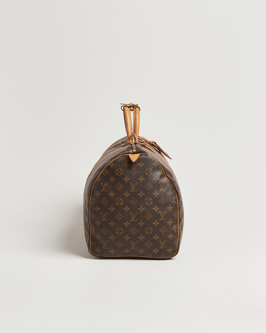 Herren | Louis Vuitton Pre-Owned Keepall 55 Bag Monogram | Louis Vuitton Pre-Owned | Keepall 55 Bag Monogram