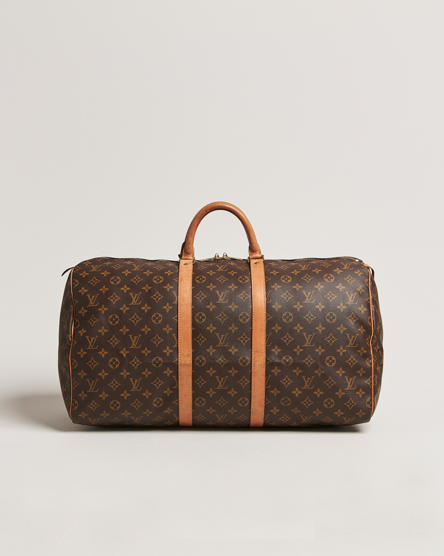 Herren | Louis Vuitton Pre-Owned Keepall 55 Bag Monogram | Louis Vuitton Pre-Owned | Keepall 55 Bag Monogram
