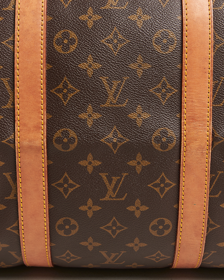 Herren | Louis Vuitton Pre-Owned Keepall 55 Bag Monogram | Louis Vuitton Pre-Owned | Keepall 55 Bag Monogram