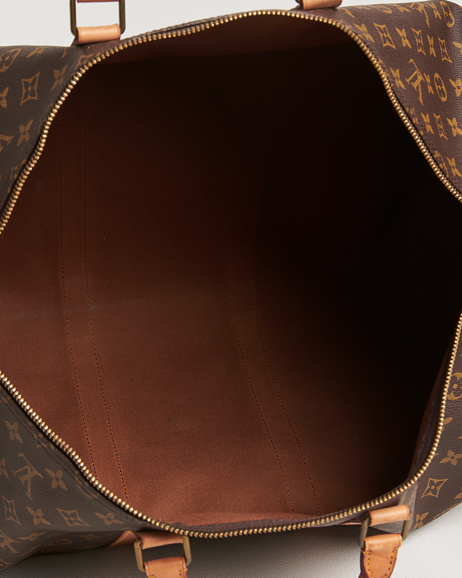 Herren | Louis Vuitton Pre-Owned Keepall 55 Bag Monogram | Louis Vuitton Pre-Owned | Keepall 55 Bag Monogram