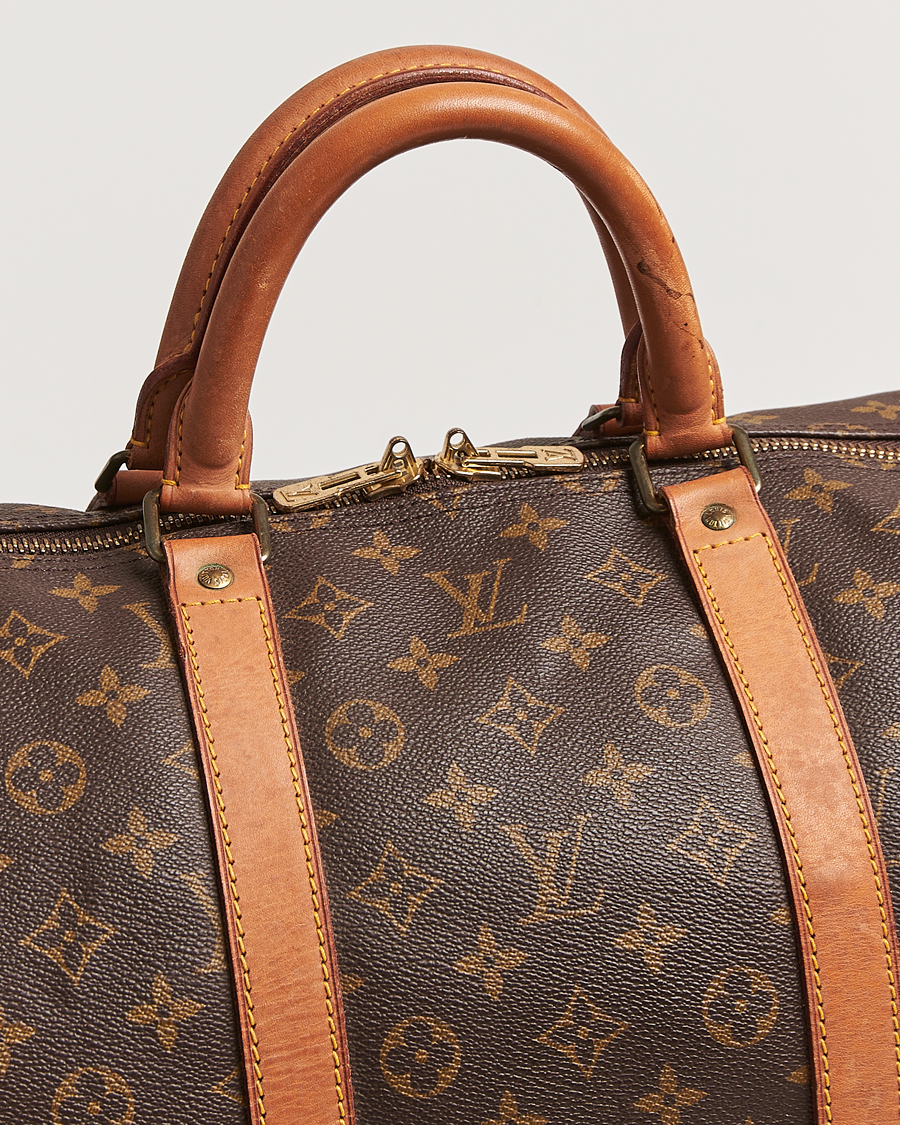 Herren | Louis Vuitton Pre-Owned Keepall 55 Bag Monogram | Louis Vuitton Pre-Owned | Keepall 55 Bag Monogram