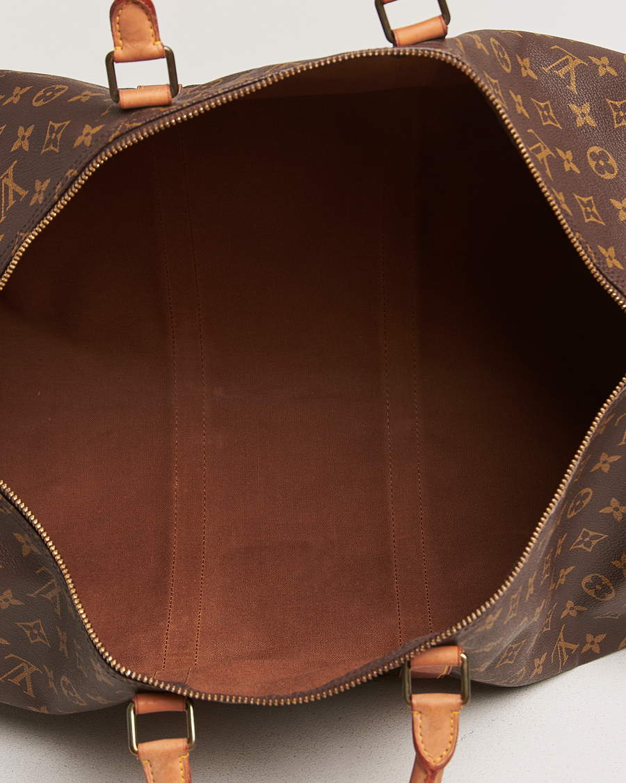 Herren | Louis Vuitton Pre-Owned Keepall 55 Bag Monogram | Louis Vuitton Pre-Owned | Keepall 55 Bag Monogram