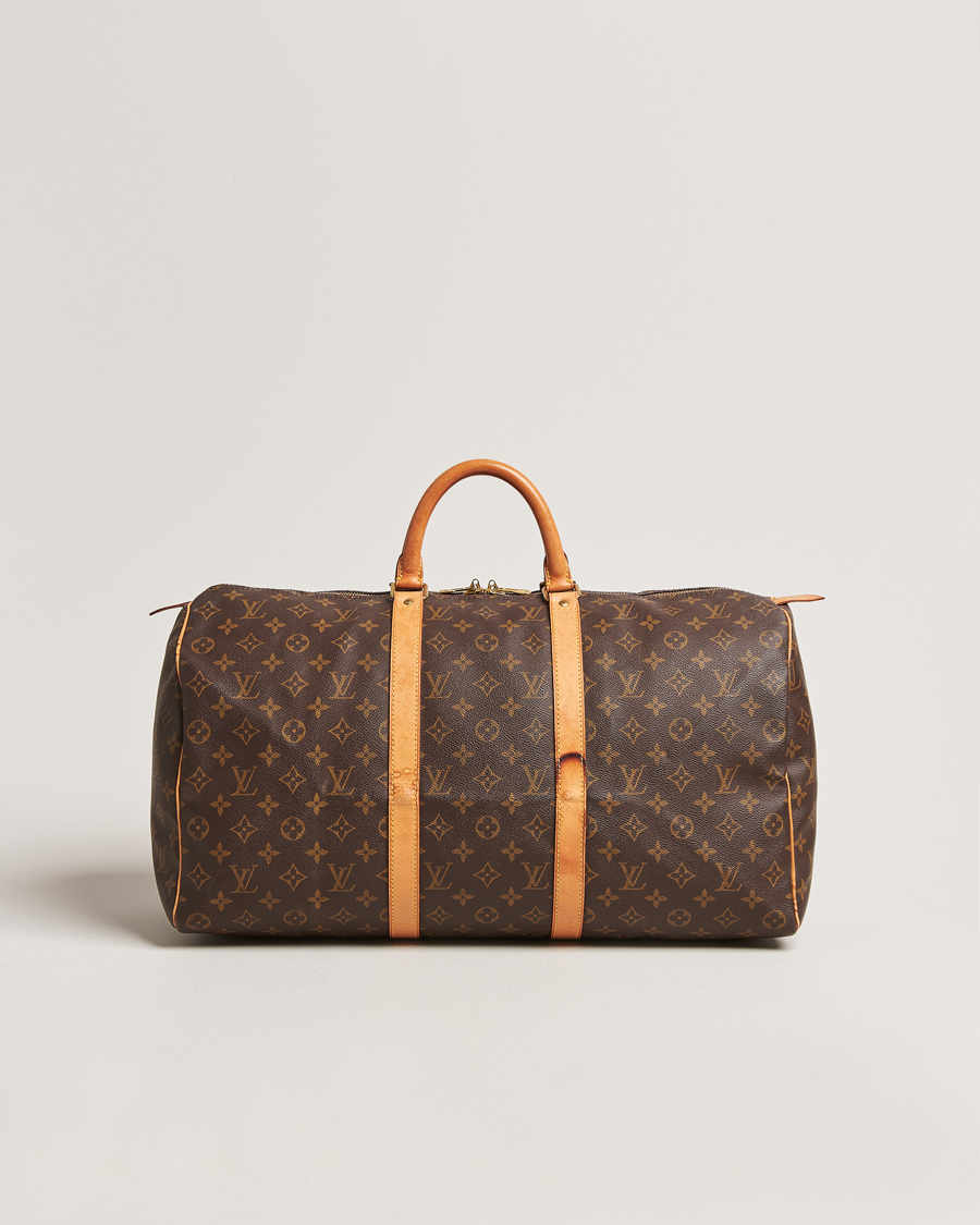Herren | Louis Vuitton Pre-Owned Keepall 50 Bag Monogram | Louis Vuitton Pre-Owned | Keepall 50 Bag Monogram