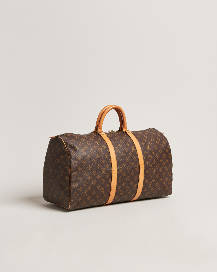 Herren | Louis Vuitton Pre-Owned Keepall 50 Bag Monogram | Louis Vuitton Pre-Owned | Keepall 50 Bag Monogram