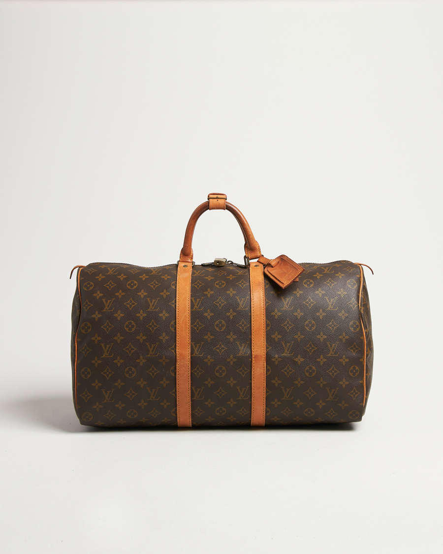 Herren | Louis Vuitton Pre-Owned Keepall 50 Bag Monogram | Louis Vuitton Pre-Owned | Keepall 50 Bag Monogram