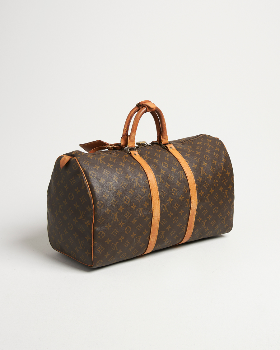 Herren | Louis Vuitton Pre-Owned Keepall 50 Bag Monogram | Louis Vuitton Pre-Owned | Keepall 50 Bag Monogram