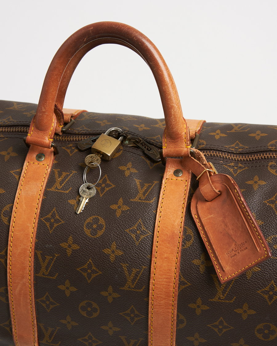 Herren | Louis Vuitton Pre-Owned Keepall 50 Bag Monogram | Louis Vuitton Pre-Owned | Keepall 50 Bag Monogram