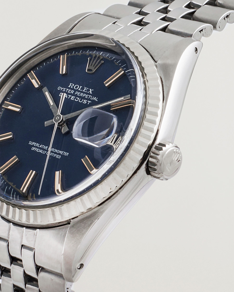 Herren | Rolex Pre-Owned Datejust 1601 Silver | Rolex Pre-Owned | Datejust 1601 Silver