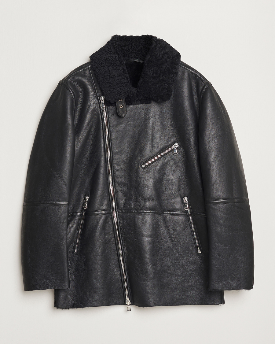 Herren | Jacken | J.Lindeberg | Sutton Shearling Jacket Black