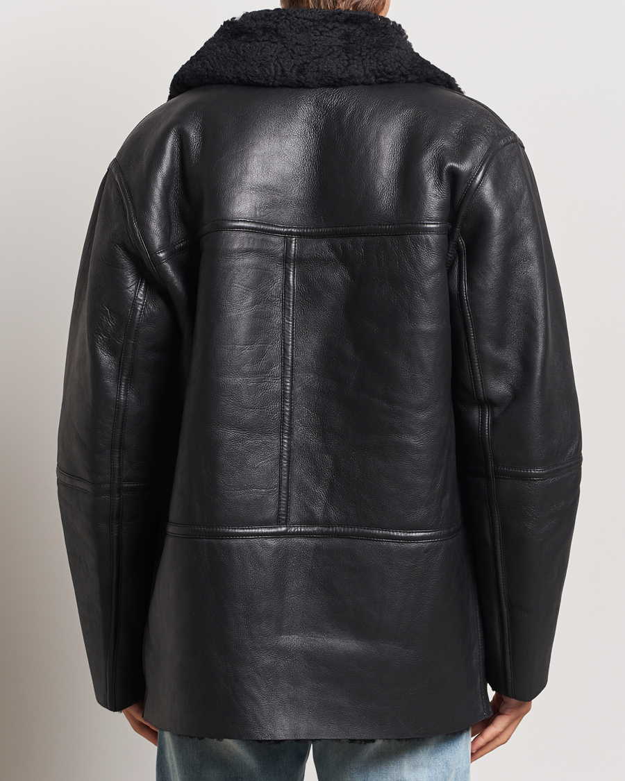 Herren | Jacken | J.Lindeberg | Sutton Shearling Jacket Black
