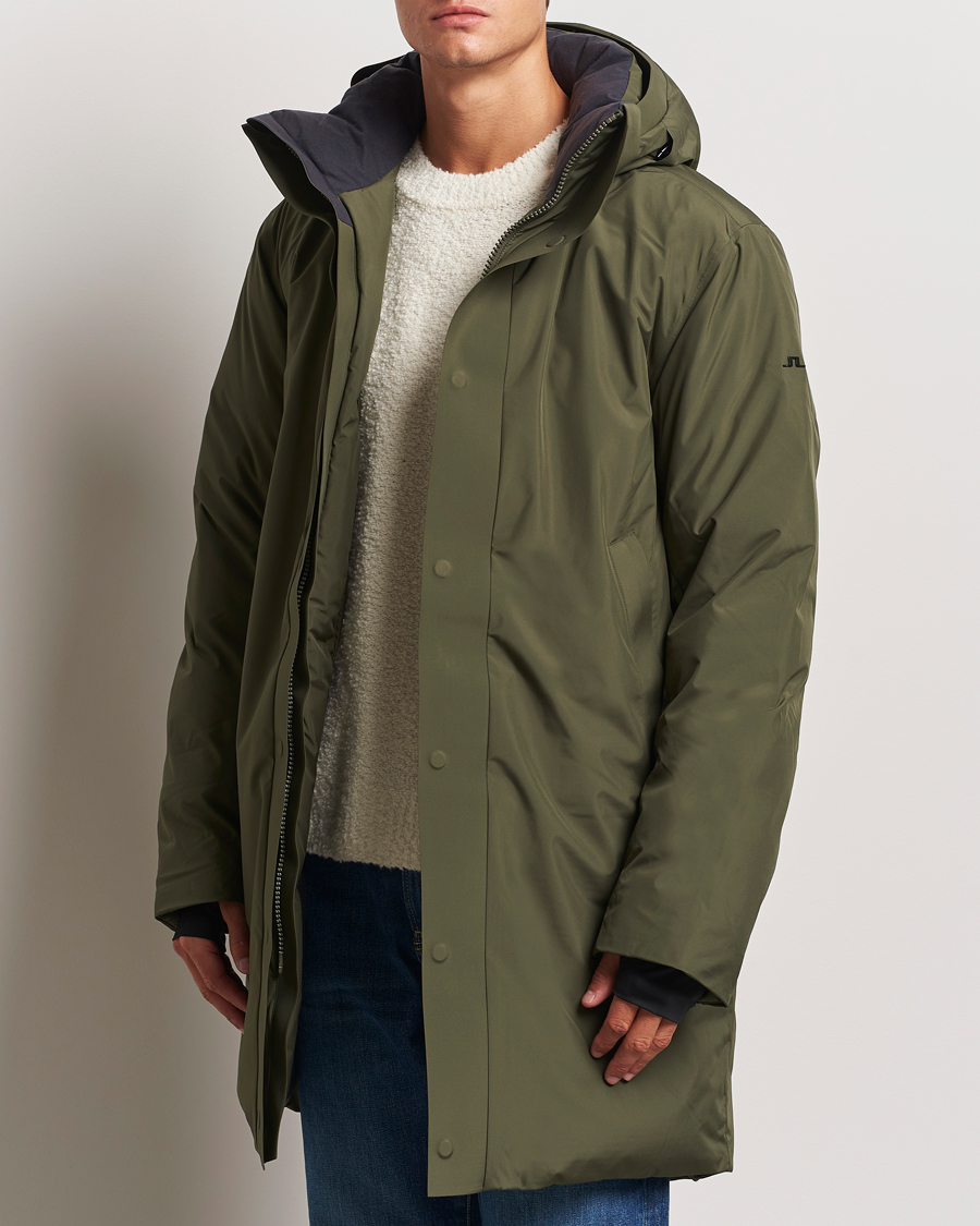 Herren | Jacken | J.Lindeberg | Alon Down Parka Forest Green
