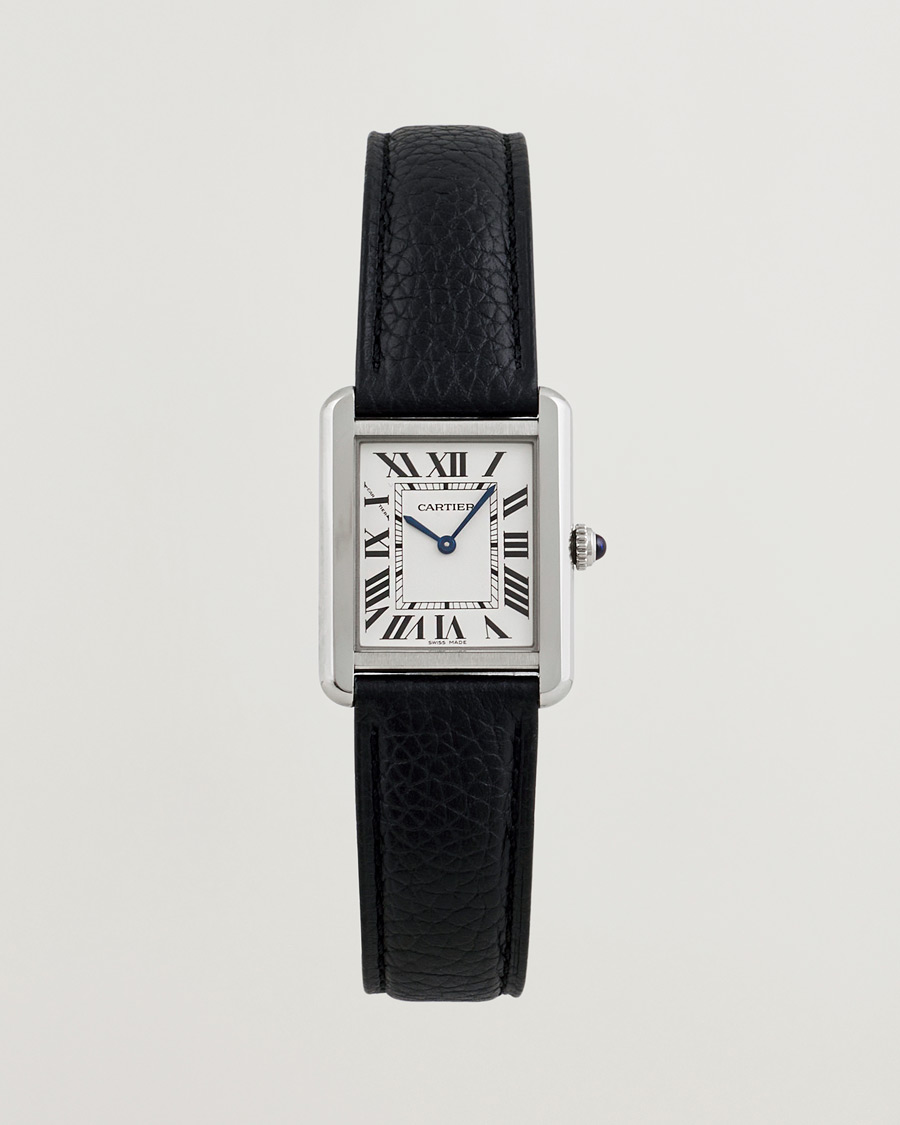 Herren | Cartier Pre-Owned Tank SoloWSTA0030 Silver | Cartier Pre-Owned | Tank SoloWSTA0030 Silver