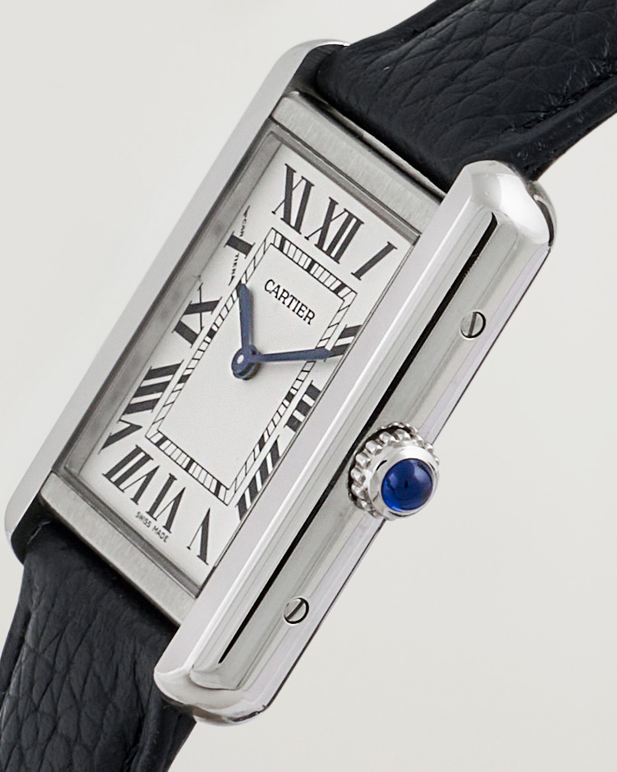 Herren | Cartier Pre-Owned Tank SoloWSTA0030 Silver | Cartier Pre-Owned | Tank SoloWSTA0030 Silver