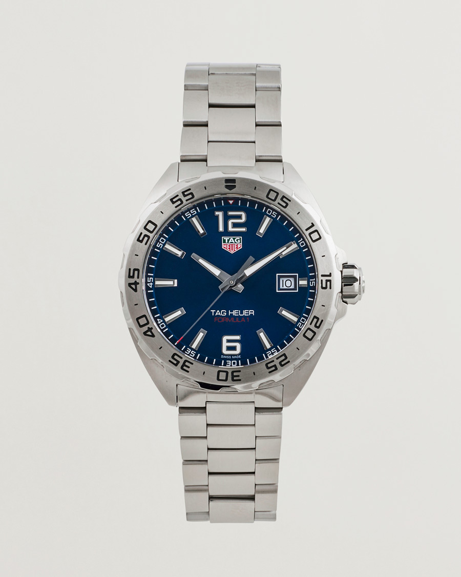 Herren | Tag Heuer Pre-Owned Formula 1 WAZ1118 Silver | Tag Heuer Pre-Owned | Formula 1 WAZ1118 Silver