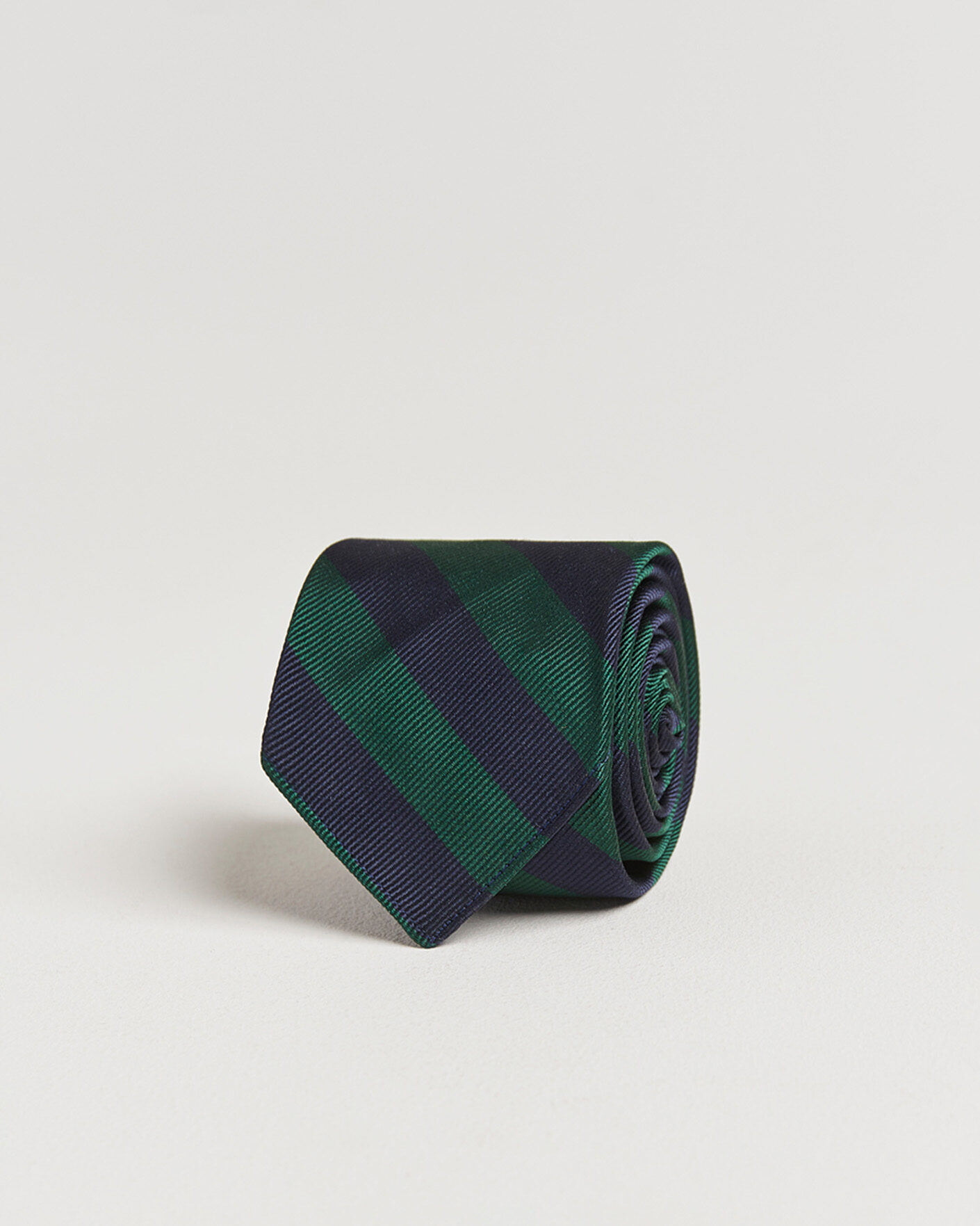 Herren | Krawatten | Kamakura Shirts | Kamakura ShirtsVintage Ivy Regimental Stripe Silk TieNavy/Green