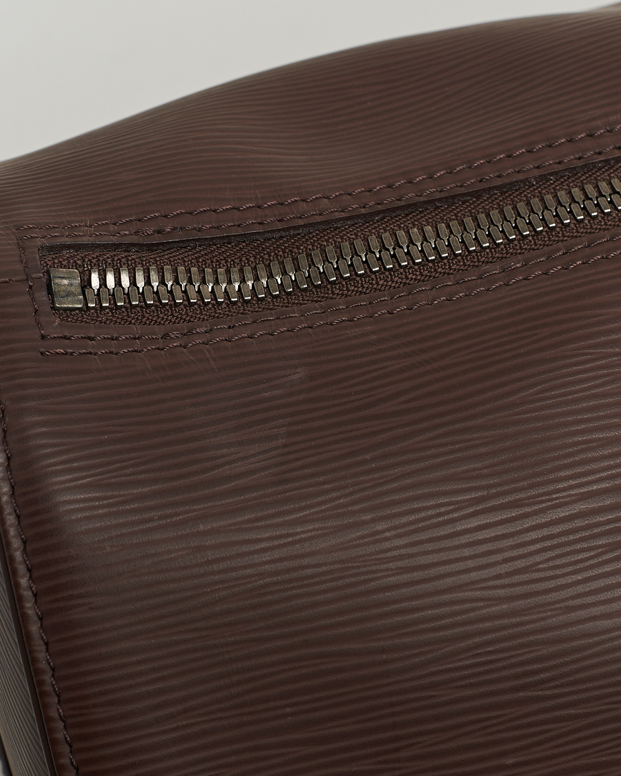 Herren | Louis Vuitton Pre-Owned Keepall 45 Epi Leather Travel Bag Brown | Louis Vuitton Pre-Owned | Keepall 45 Epi Leather Travel Bag Brown