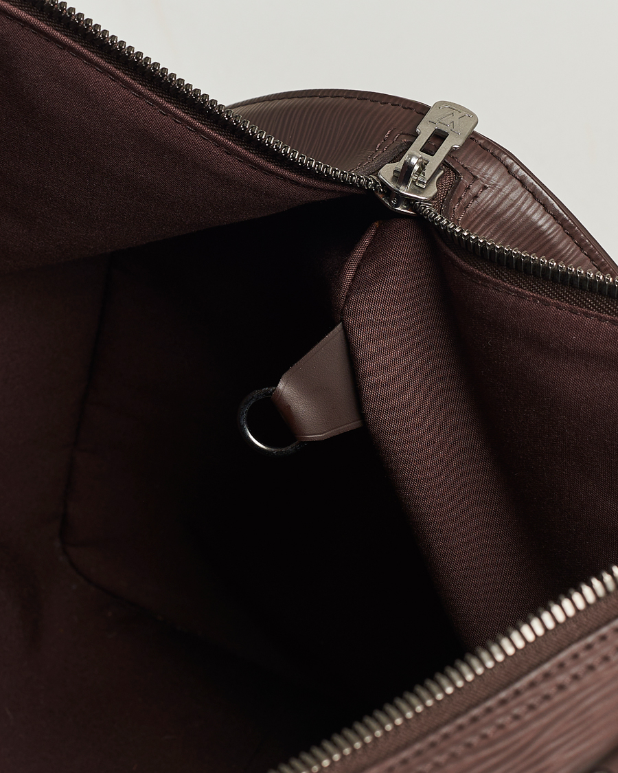 Herren | Louis Vuitton Pre-Owned Keepall 45 Epi Leather Travel Bag Brown | Louis Vuitton Pre-Owned | Keepall 45 Epi Leather Travel Bag Brown