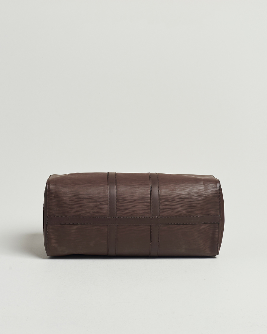 Herren | Louis Vuitton Pre-Owned Keepall 45 Epi Leather Travel Bag Brown | Louis Vuitton Pre-Owned | Keepall 45 Epi Leather Travel Bag Brown
