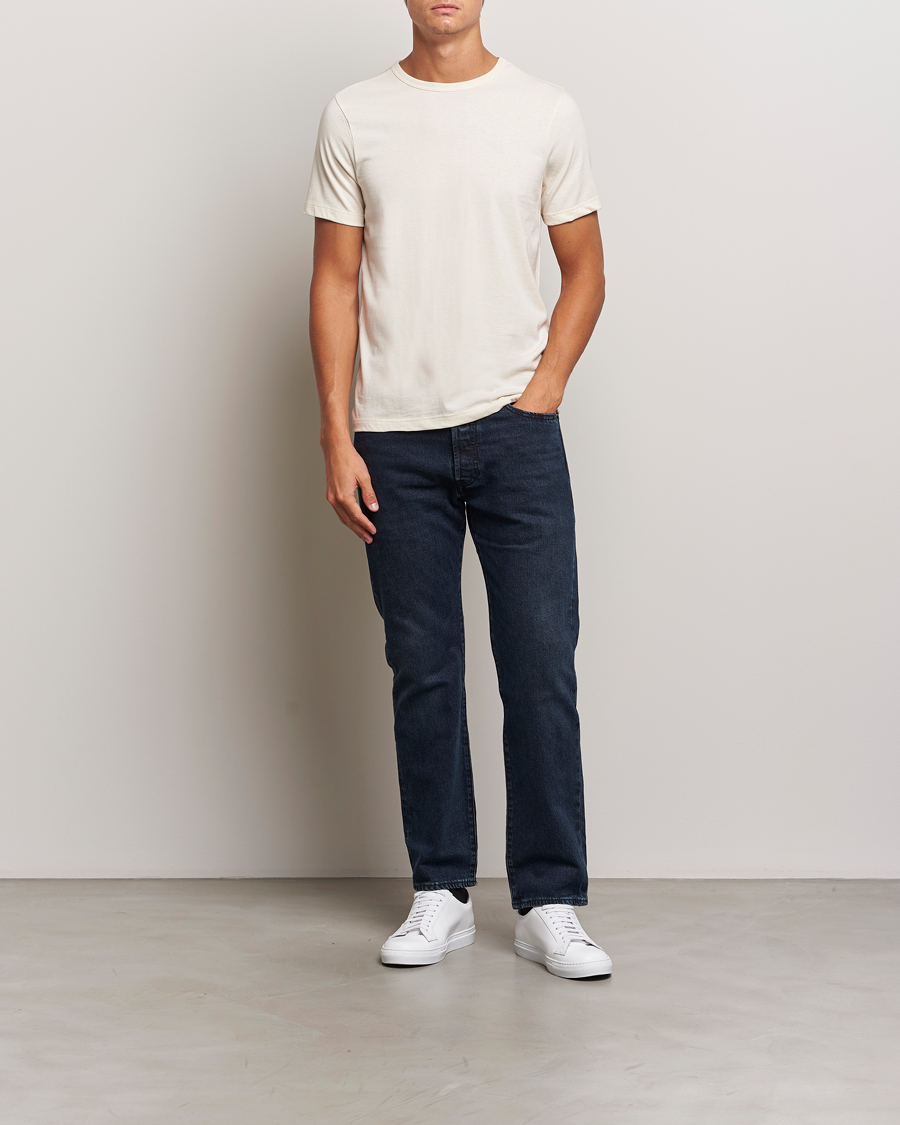 Herren | T-Shirts | Merz b. Schwanen | 1950s Classic Loopwheeled T-shirt Nature