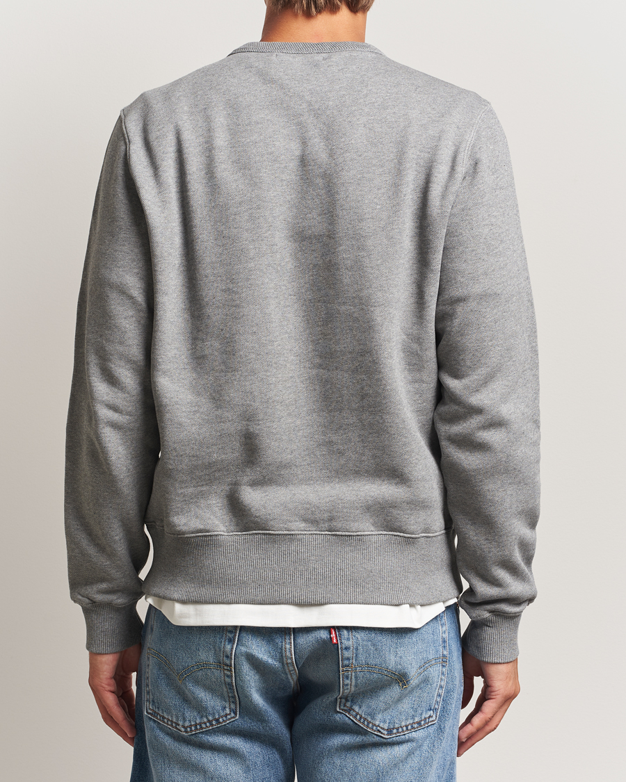 Herren | Pullover | Merz b. Schwanen | Relaxed Fit Vintage Cotton Sweatshirt Grey Melange
