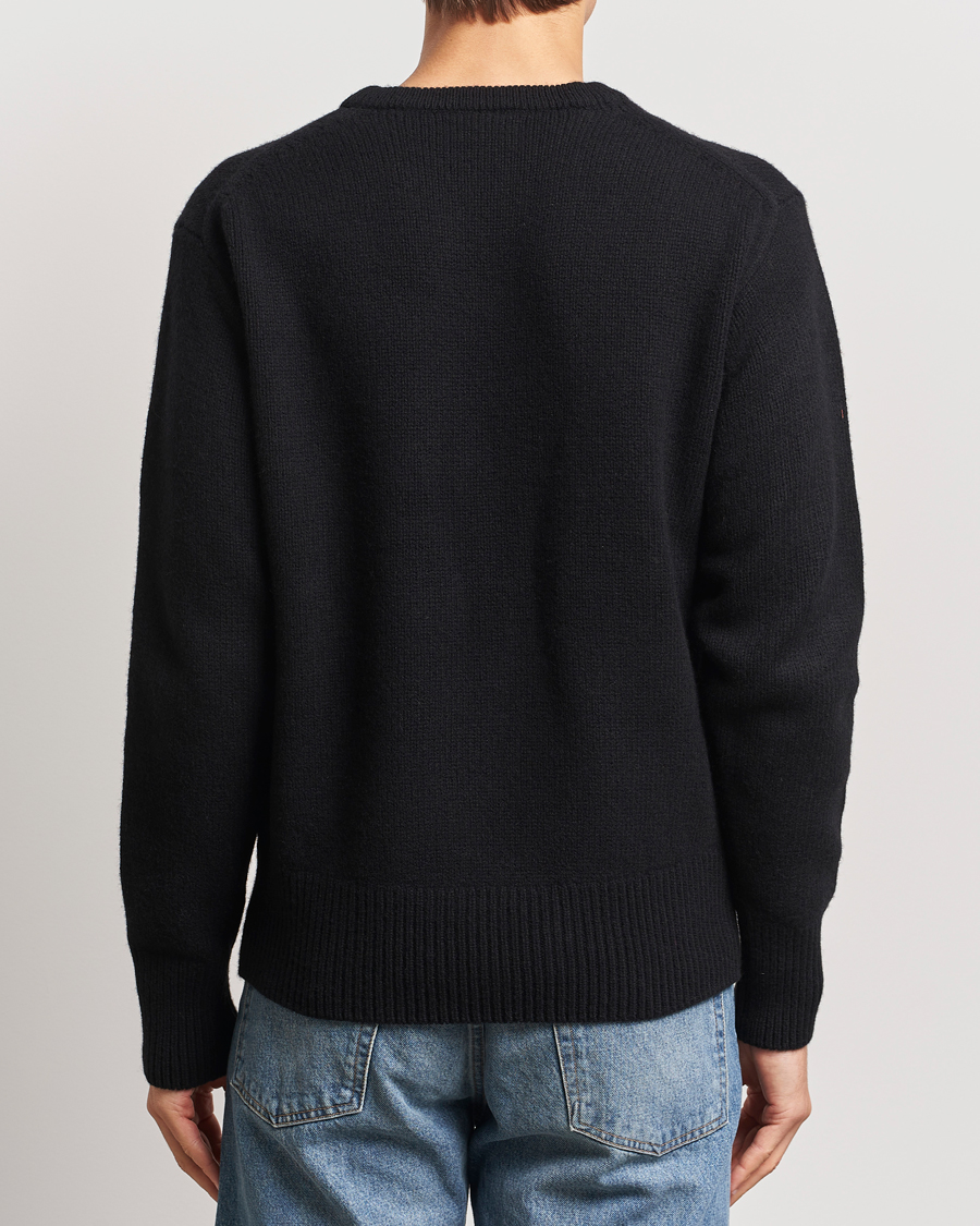 Herren | Pullover | Merz b. Schwanen | Merino/Cashmere Pullover Deep Black