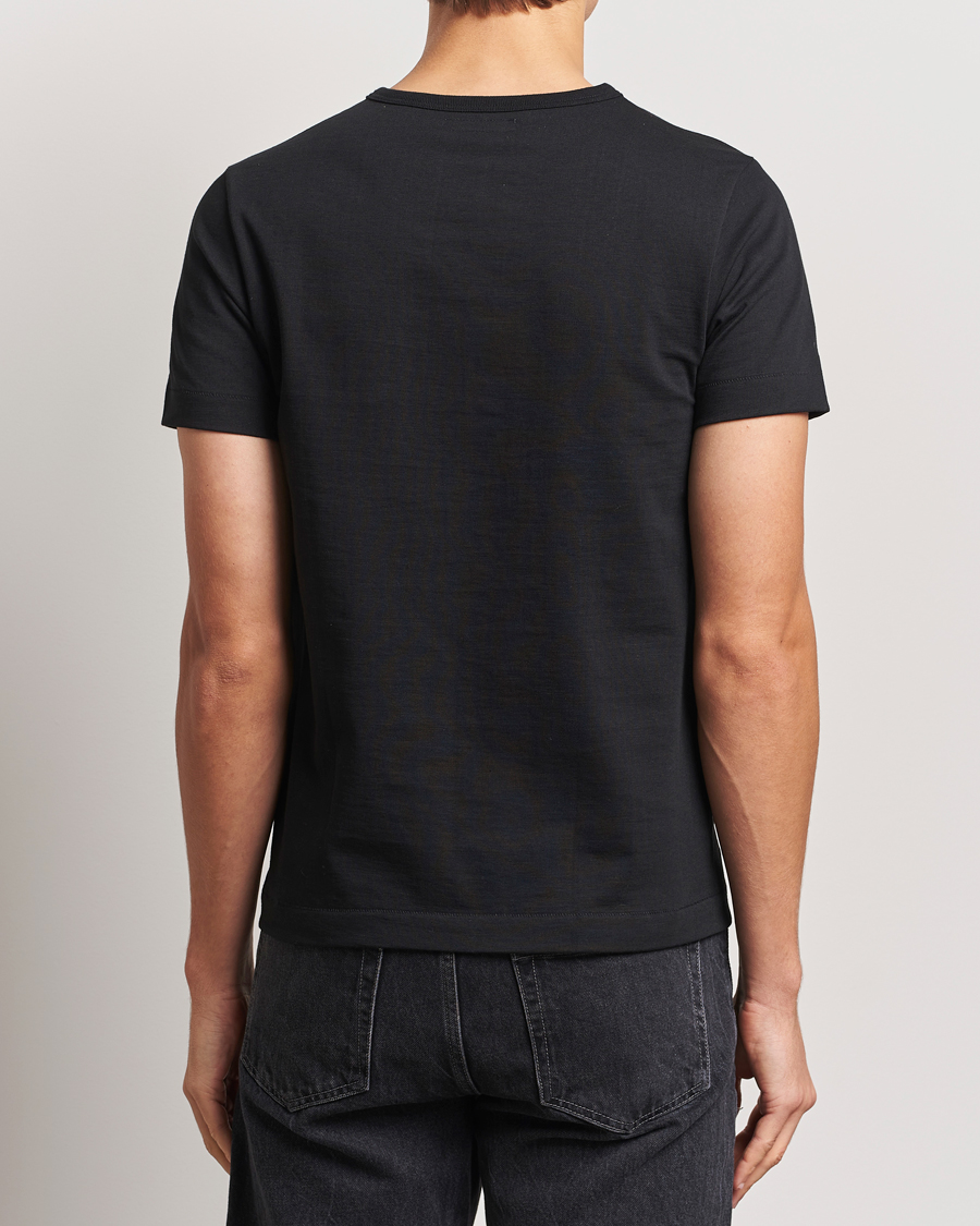 Herren | T-Shirts | Merz b. Schwanen | Classic Fit Loopwheeled T-Shirt Black