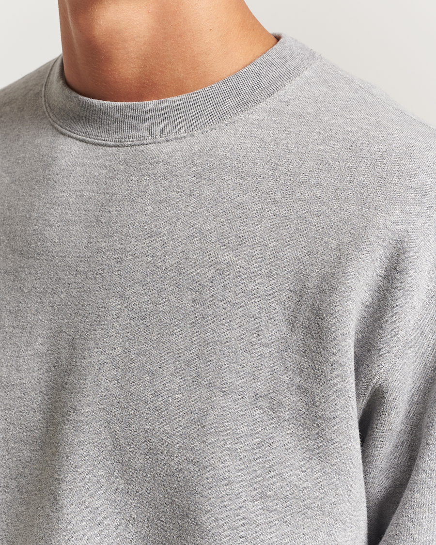 Herren | Pullover | BEAMS PLUS | Japanese Cotton Sweatshirt Heather Grey