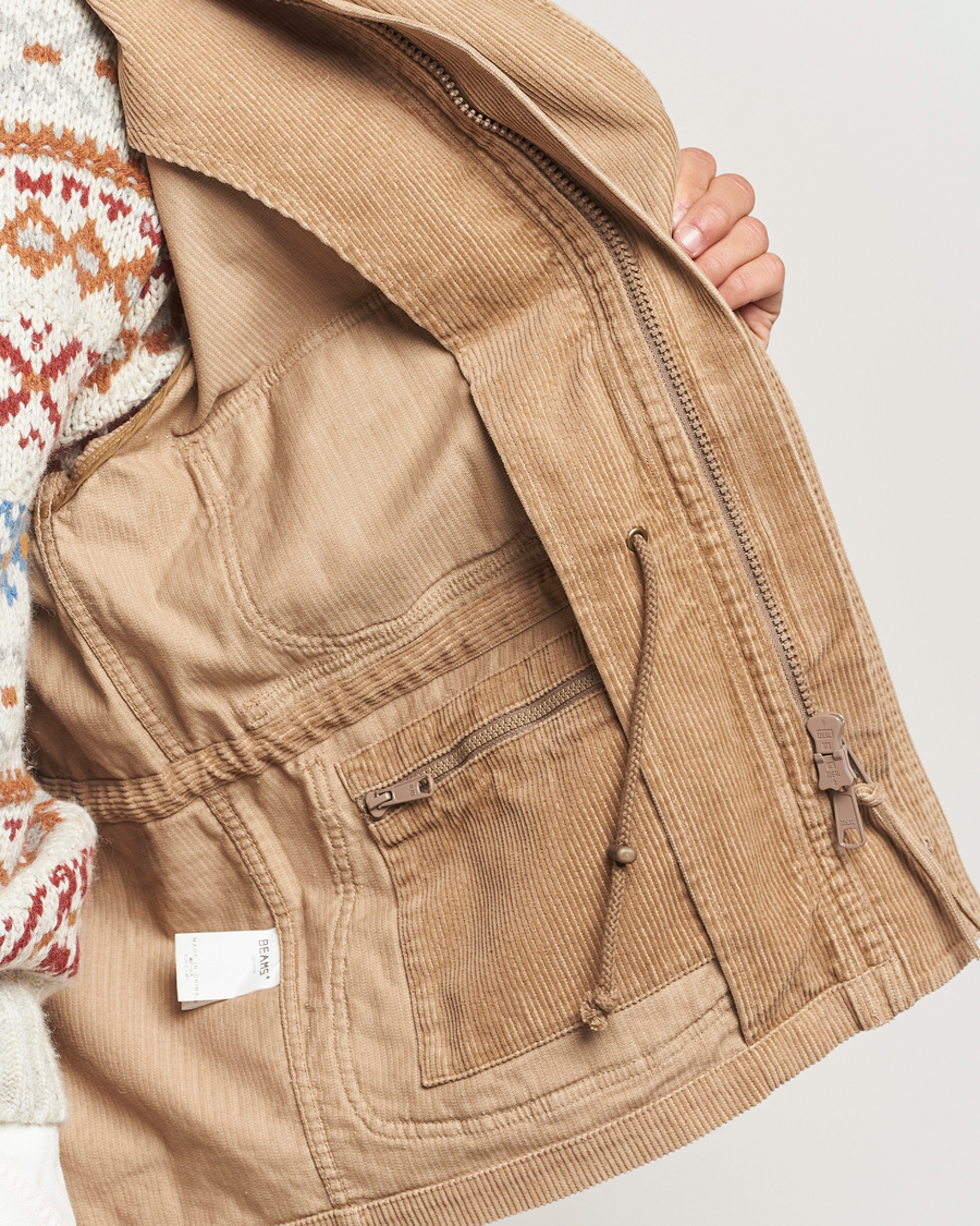 Herren | Jacken | BEAMS PLUS | Corduroy Field Coat Khaki