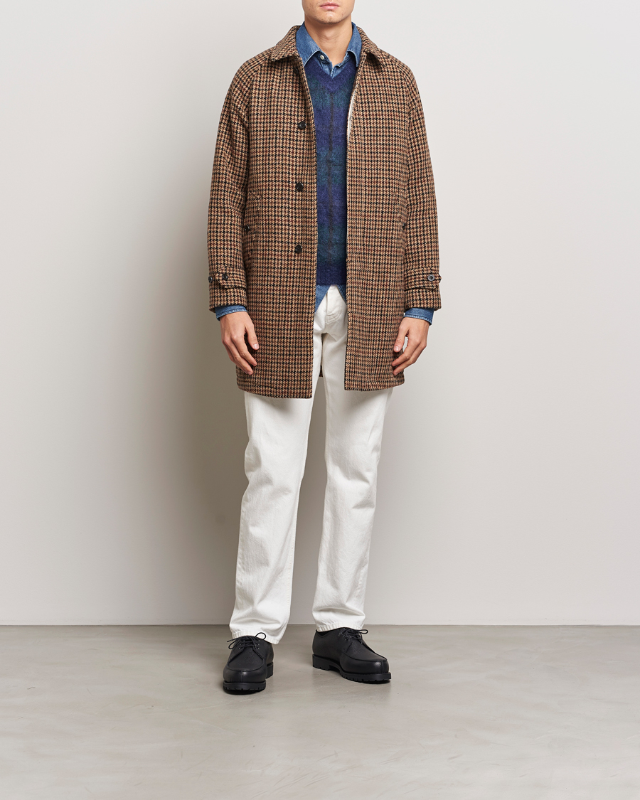 Herren | Jacken | BEAMS PLUS | Balmacaan Tweed Coat Gun Club Check