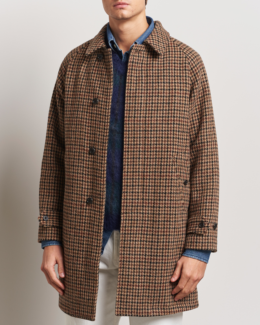 Herren | Jacken | BEAMS PLUS | Balmacaan Tweed Coat Gun Club Check
