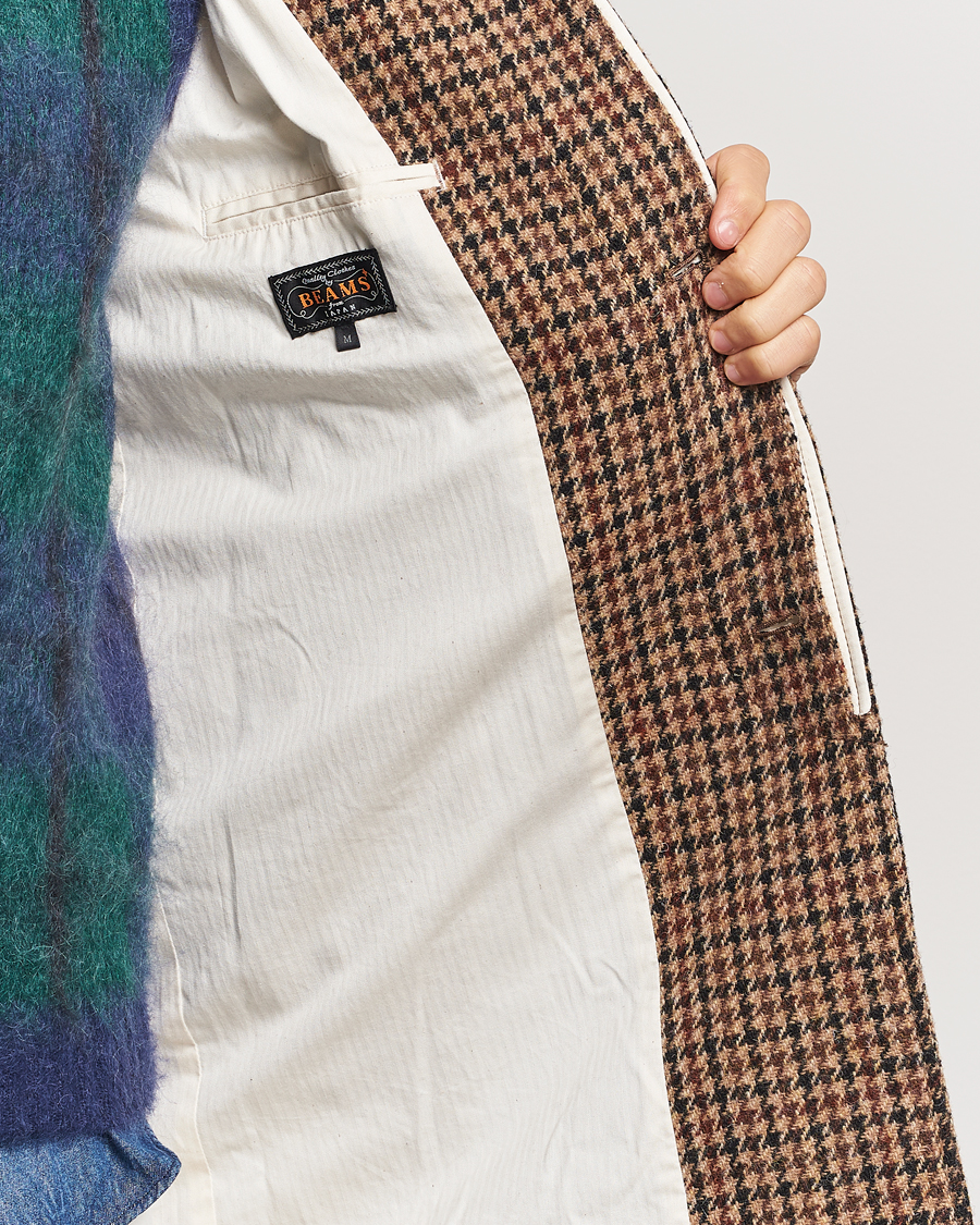 Herren | Jacken | BEAMS PLUS | Balmacaan Tweed Coat Gun Club Check