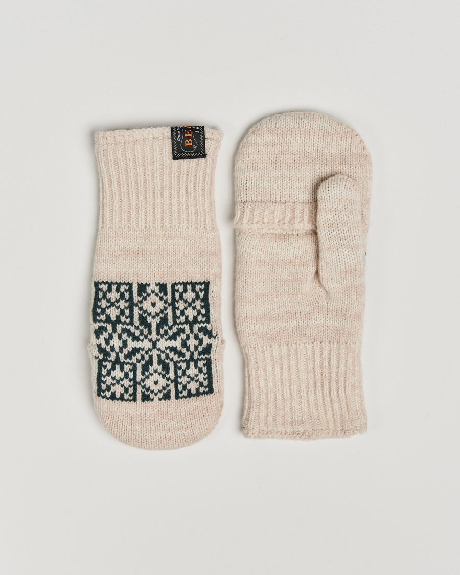 Herren | BEAMS PLUS Rag Mittons Off White | BEAMS PLUS | Rag Mittons Off White