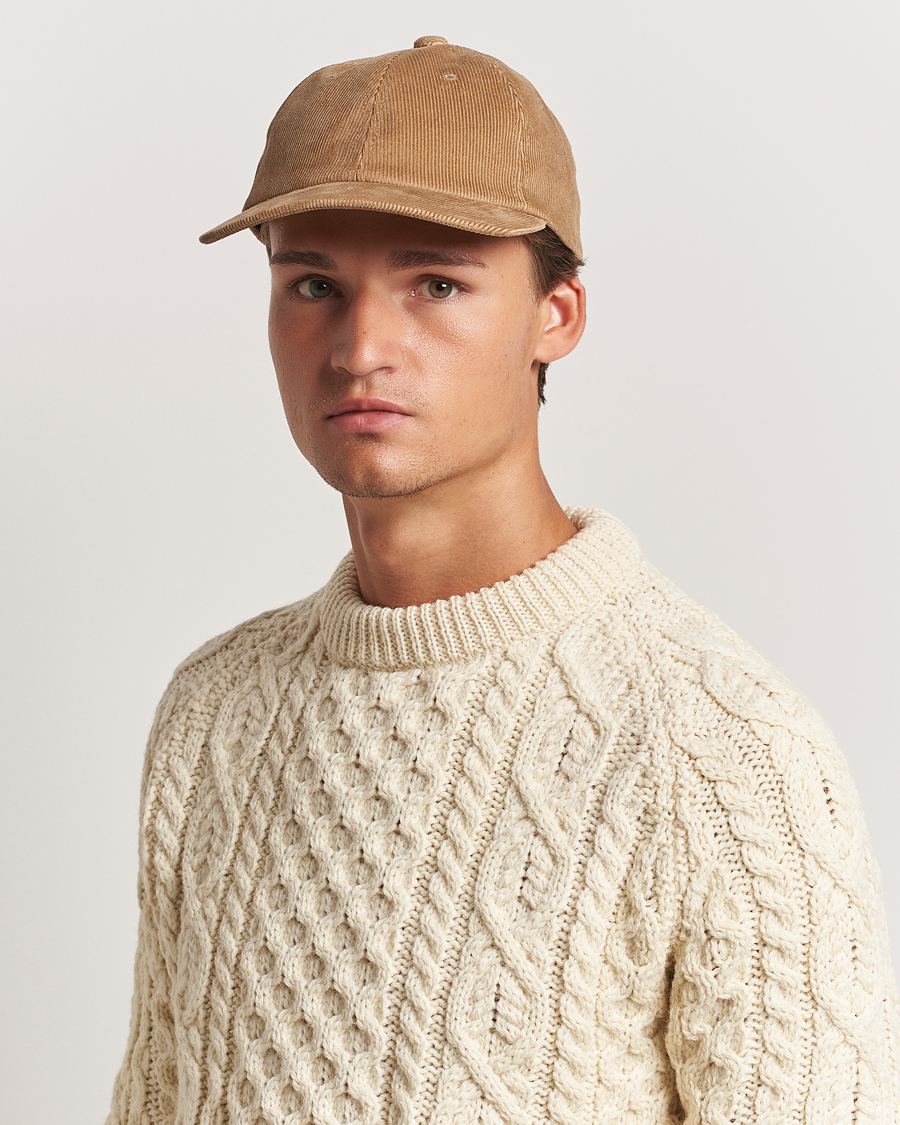 Herren | BEAMS PLUS Corduroy Cap Beige | BEAMS PLUS | Corduroy Cap Beige