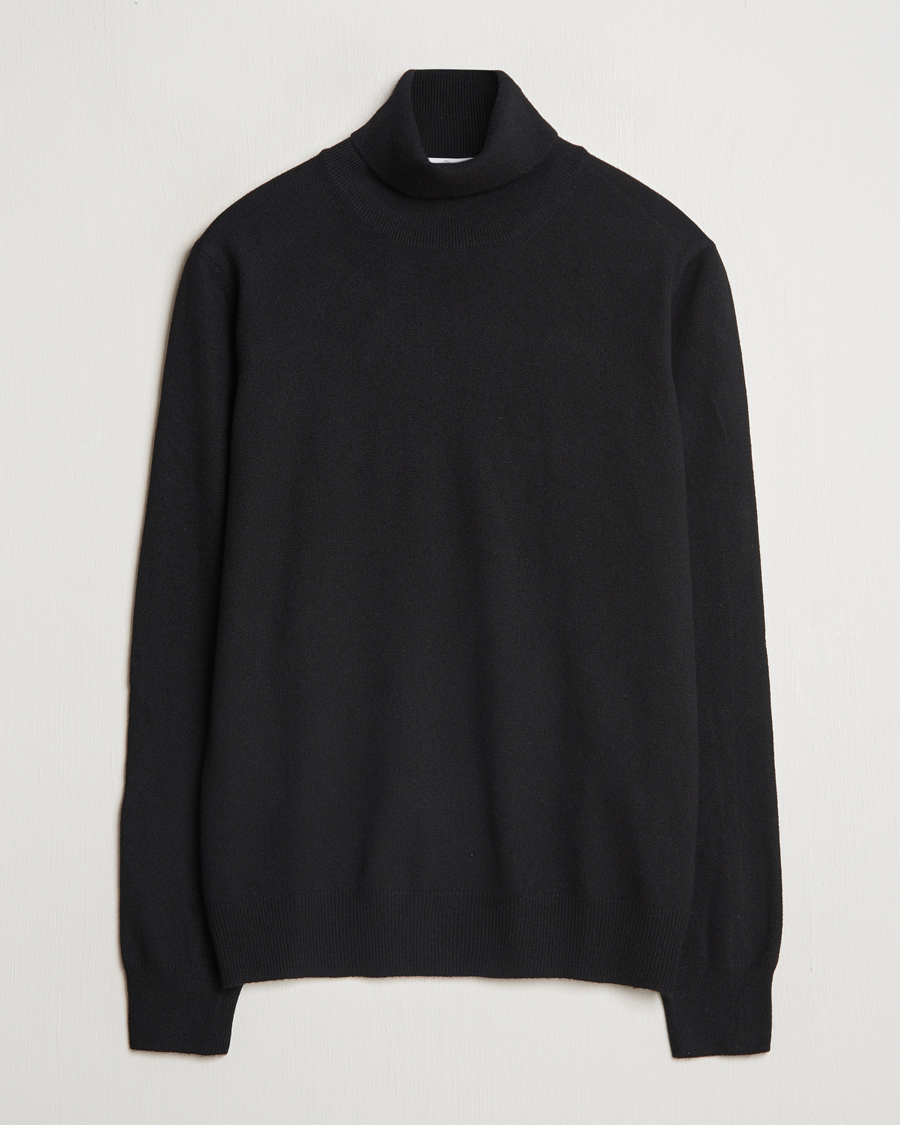 Herren | Pullover | Gran Sasso | Wool/Cashmere Rollneck Black